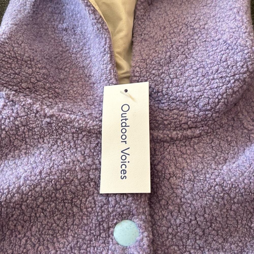 Outdoor voices mega fleece pullover